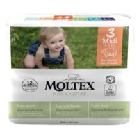 MOLTEX Pure&Nature Plienky jednorazové 3 Midi (4-9 kg)