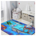 Sconto Detský koberec SEA WORLD viacfarebná, 110x160 cm