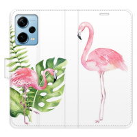 Flipové puzdro iSaprio - Flamingos - Xiaomi Redmi Note 12 Pro+ 5G