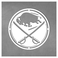 Drevené logo - Buffalo Sabres