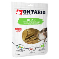 Pochúťka Ontario kačka, varené prsné filety 70g