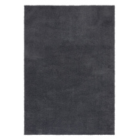 Tmavosivý umývateľný koberec z recyklovaných vlákien 160x230 cm Fluffy – Flair Rugs