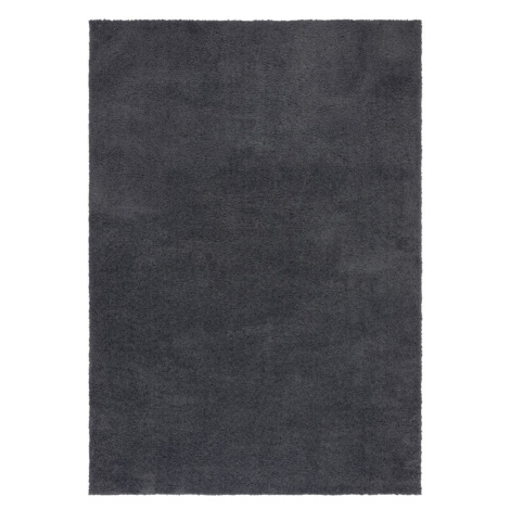 Tmavosivý umývateľný koberec z recyklovaných vlákien 160x230 cm Fluffy – Flair Rugs