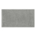 Sivá bavlnená osuška 142x76 cm Chevron - Foutastic