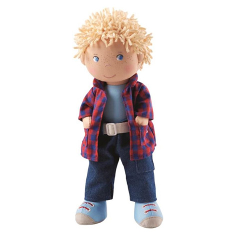 Textilná mäkká handrová bábika Nick Haba 30 cm pre deti od 1 roka