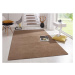 Hnedý kusový koberec Fancy 103008 Braun Rozmery koberca: 133x195