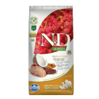 N&D Quinoa DOG Skin & Coat Quail & Coconut 7kg zľava