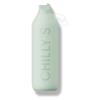 Termofľaša Chilly's Bottles - jemná zelená 1000ml, edícia Series 2 Flip