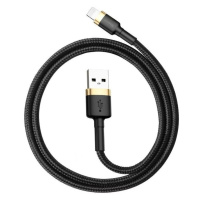 Kábel Baseus Cafule Cable USB Lightning 2A 3m (Gold+Black) (6953156296329)
