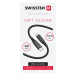 SWISSTEN SOFT SILICONE, USB-C na USB-C, 1.5m, 60W, čierrny