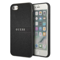 Kryt Guess iPhone 7 / 8 / SE 2020 / SE 2022 black Saffiano Strap (GUHCI8PSASBBK)