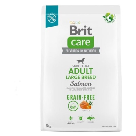 Brit Care Dog Grain-free Adult Large Breed Salmon 3 kg