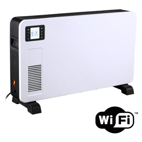 Elektrický konvektor s WiFi pripojením 2300W, biely (SOLIGHT)