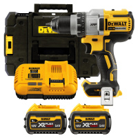 DEWALT 18V XR XRP Aku vŕtačka bez príklepu, 2x 6,0 Ah FLEXVOLT DCD991T2-QW