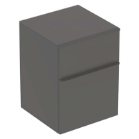 Geberit Smyle Square - Bočná skrinka, 2 zásuvky, lávová 500.357.JK.1