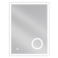 MEXEN - Kala zrkadlo s osvetlením s kozmetickým zrkadlom 60 x 80 cm, LED 600 9820-060-080-611-00