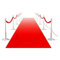 Červený koberec 1 × 20 m, extra ťažký 400 g/m2