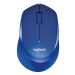 LOGITECH M330 Silent Plus Blue - 2.4GHZ - EMEA