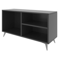 Antracitový TV stolík 100x54 cm Zisino – Kalune Design