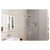 Hansgrohe Rainfinity, sprchová sada 130 3jet s tyčou S Puro 90 cm, chrómová, HAN-28743000