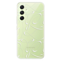 Odolné silikónové puzdro iSaprio - Fancy - white - Samsung Galaxy A54 5G