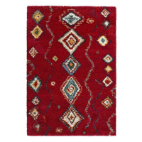 Kusový koberec Nomadic 102692 Geometric Rot - 120x170 cm Mint Rugs - Hanse Home koberce