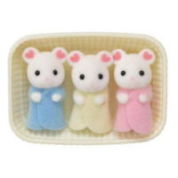 Sylvanian Families Baby Marshmallow myšky trojčatá