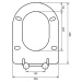 Sapho Sapho, MEDIC WC sedátko, Slim, Soft Close, duroplast, biela, MC102-113