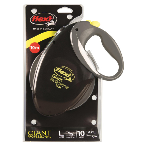 Flexi GIANT L 10m / 50kg pásek - Neon