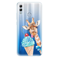 Odolné silikónové puzdro iSaprio - Love Ice-Cream - Huawei Honor 10 Lite
