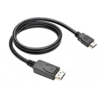 C-TECH DisplayPort/HDMI, 2m, čierny