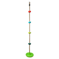 Dvěděti Detské šplhacie lano s diskami farebné 200 cm
