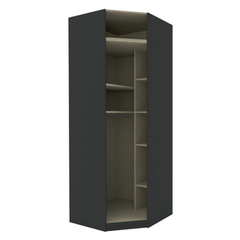 Hom`in KORPUS ROHOVEJ SKRINE, antracitová, 91,1/242,2/91,1 cm