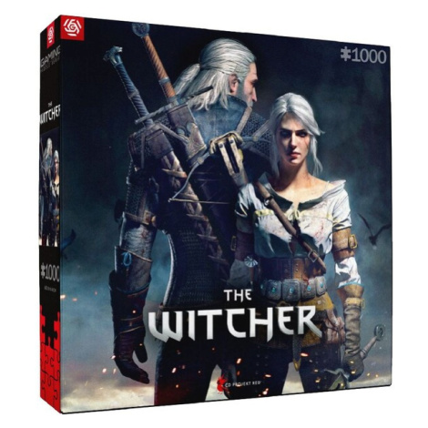 Gaming Puzzle: The Witcher: Geralt & Ciri Puzzle 1000 Good Loot