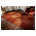 Kusový koberec Manhattan Patchwork Chenille Terracotta - 155x230 cm Flair Rugs koberce