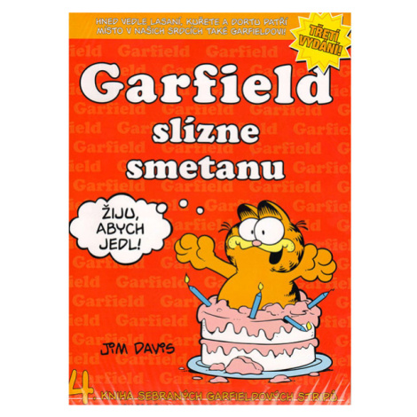 CREW Garfield 04 - Garfield slízne smetanu