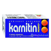Naturvita Karnitín + Chróm 50 tabliet