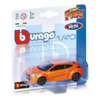 Auto Bburago Street Fire kov / plast 10cm 1:43 mix druhov na karte