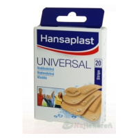 HANSAPLAST Universal Water resistant vodeodolná náplasť  20ks