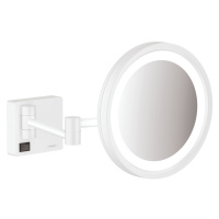 Hansgrohe AddStoris, kozmetické zrkadlo s LED osvetlením, biela matná, HAN-41790700