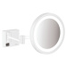 Hansgrohe AddStoris, kozmetické zrkadlo s LED osvetlením, biela matná, HAN-41790700