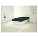 KF Jednolôžková posteľ s úložnými priestorom Emily Plus 80x190 - biela