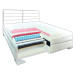 Čalúnená manželská posteľ box spring katie 160/180x200cm - výber