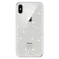 Odolné silikónové puzdro iSaprio - Fancy - white - iPhone X