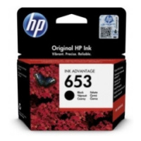 HP 653 Atramentová kazeta Black (3YM75AE)