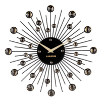 Designové nástenné hodiny 4860BK Karlsson 30cm