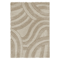 Kusový koberec Indulgence Velvet Carved Natural - 160x230 cm Flair Rugs koberce