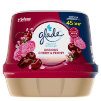 GLADE osviežovač vzduchu gél do kúpeľne Luscious Cherry & Peony 180 g