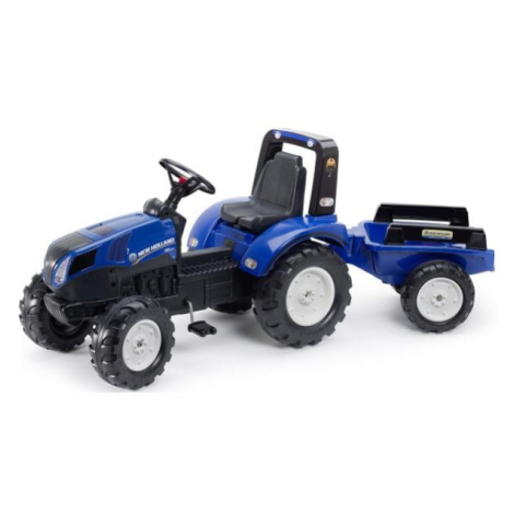 FALK Šliapací traktor 3090B - New Holland T8 s prívesom