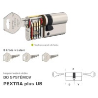 DK - PEXTRA plus US NIM - nikel matný D 35,5 + V 50 mm